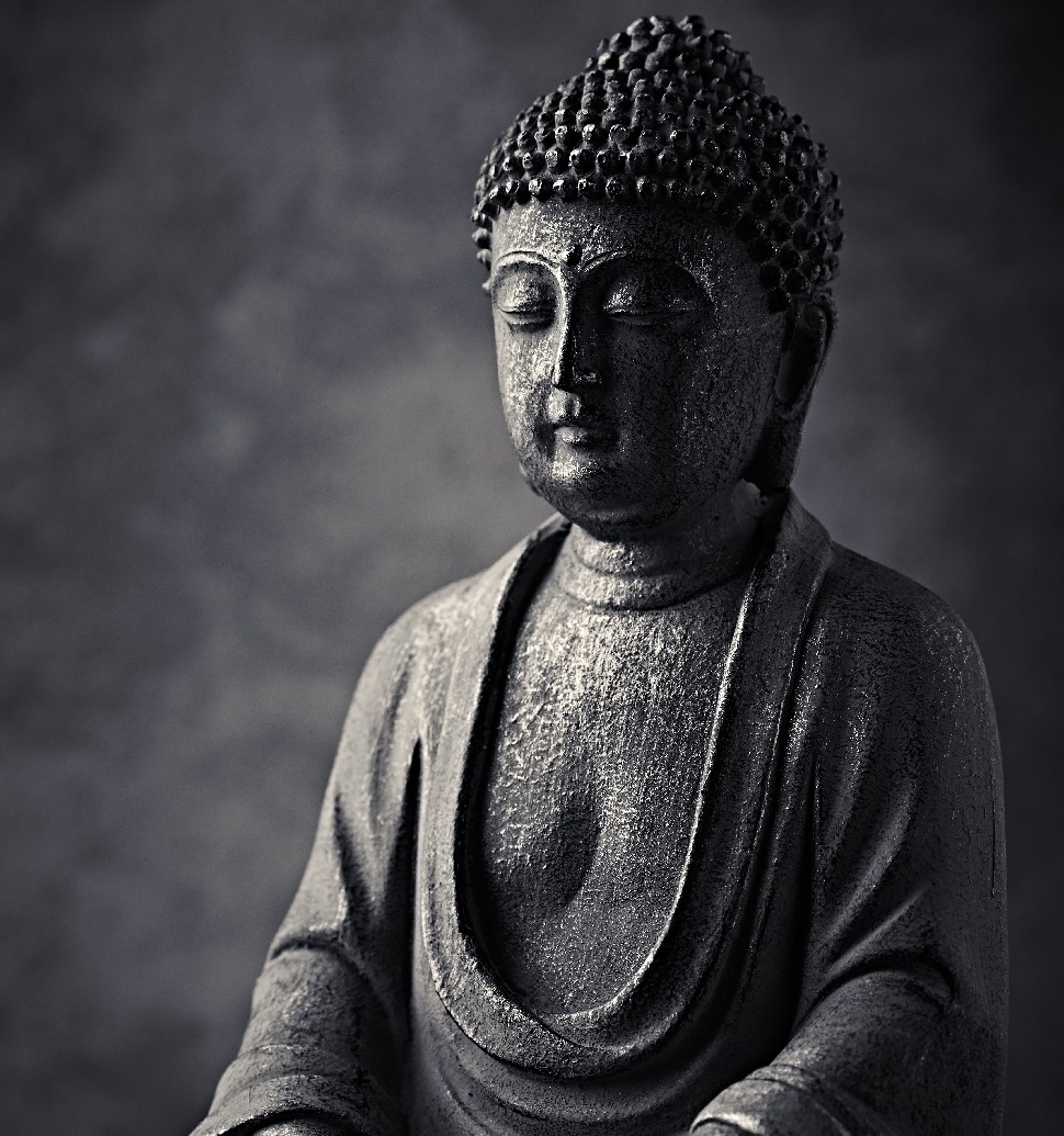 Seated Buddha in meditation